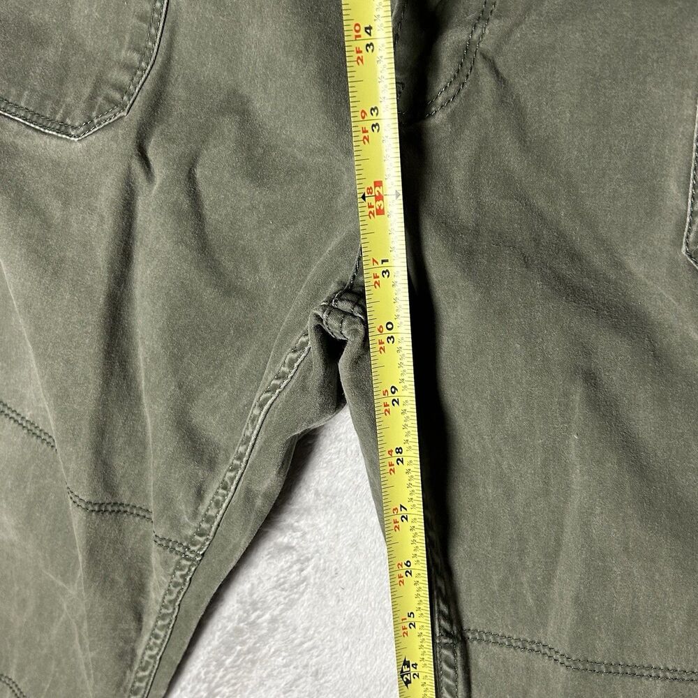 Vintage Green Women’s Levi Cargo Pants Size 6 Rare Skinny Combat Grunge Punk   - Picture 9 of 12